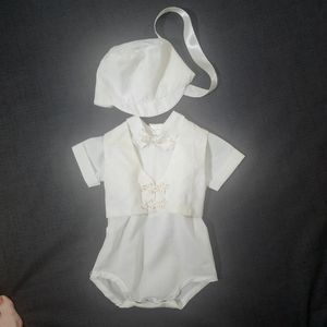 Vintage Infant Romper for Babtism